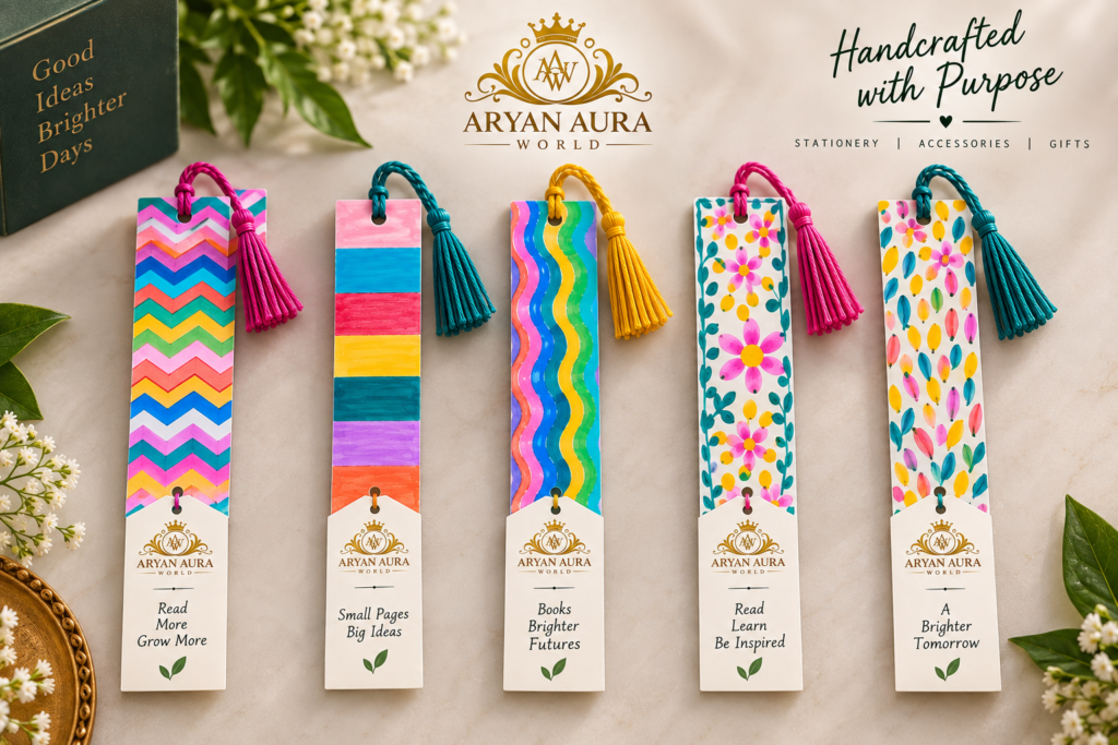 Handcrafted Handmade Bookmarks – 25 bookmarks