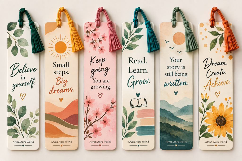 Inspirational Motivational Bookmarks - 30 Nos