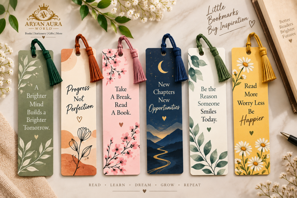 Inspirational Motivational Bookmarks – Set of 30