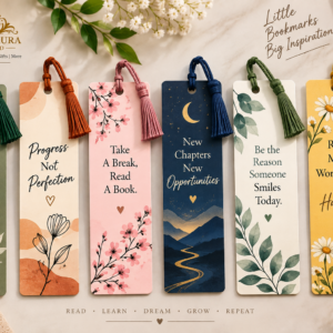 Inspirational Motivational Bookmarks – Set of 30